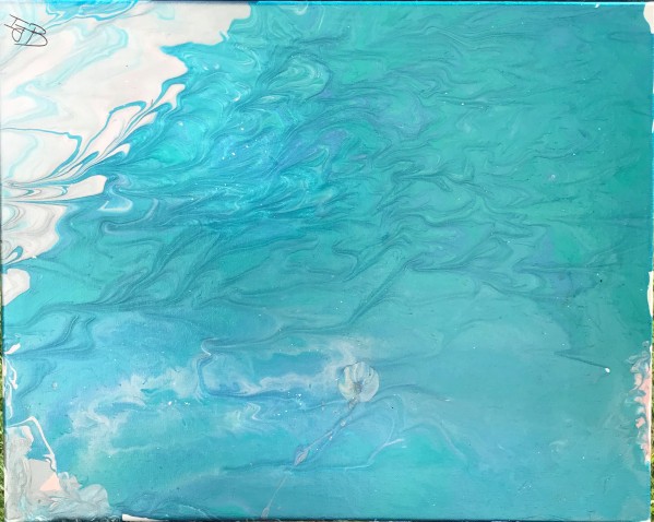 drifting jelly fish  by Imani  Bennett
